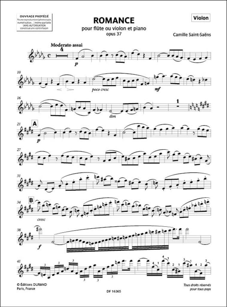 Romance op. 37